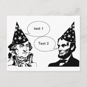 Carte Postale Joyeux Jour des Présidents