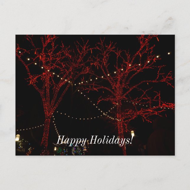 Carte postale Joyeux Joyeux Joyeux Pair Rouge (Devant)