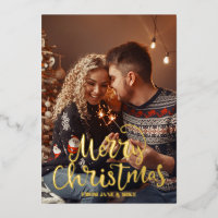 Carte postale Joyeux Joyeux Script