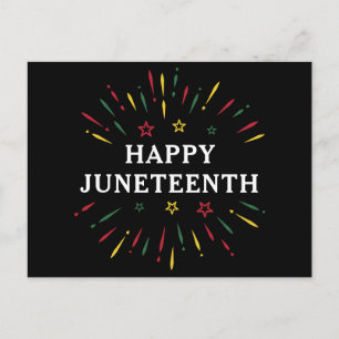 Carte Postale Joyeux Junetdix fêter le Jour de l'Indépendance de