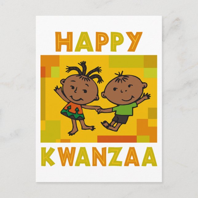 Carte Postale Joyeux Kwanzaa (Devant)