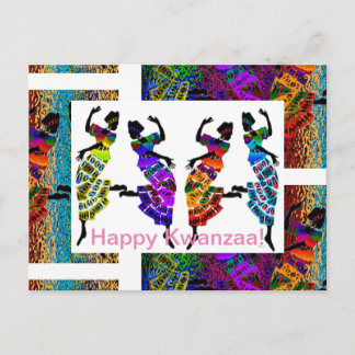 Carte Postale Joyeux Kwanzaa !