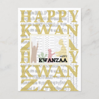 Carte Postale Joyeux Kwanzaa