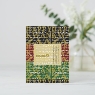 Carte Postale Joyeux Kwanzaa