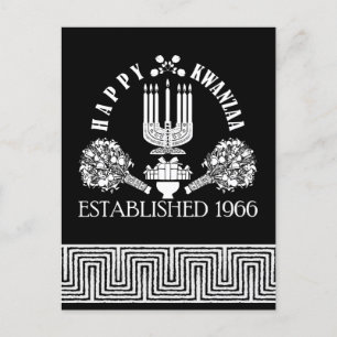 Carte Postale Joyeux Kwanzaa