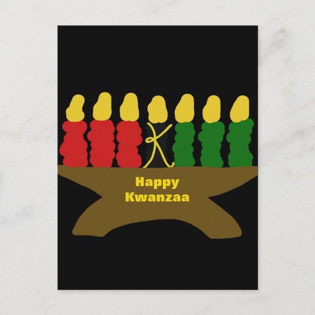 Carte Postale Joyeux Kwanzaa (Devant)