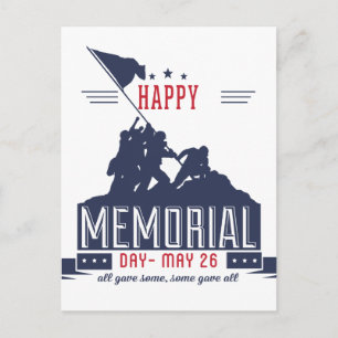 Carte Postale Joyeux Memorial Day