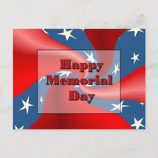 Carte Postale Joyeux Memorial Day (Devant)
