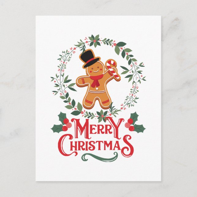 Carte Postale Joyeux Noël (Devant)