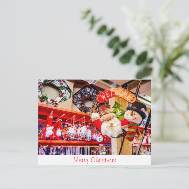 Carte Postale Joyeux Noël (Debout devant)