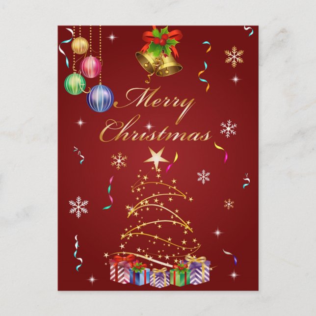 Carte postale Joyeux Noël (Devant)