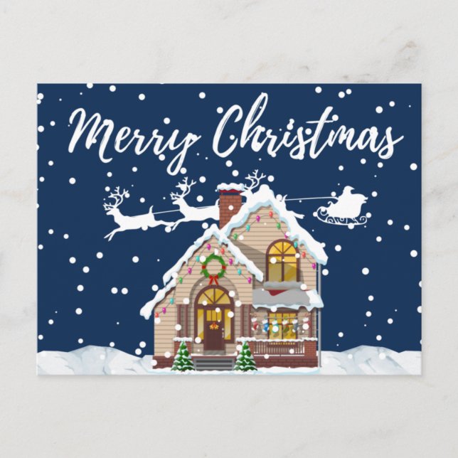 Carte Postale Joyeux Noël (Devant)