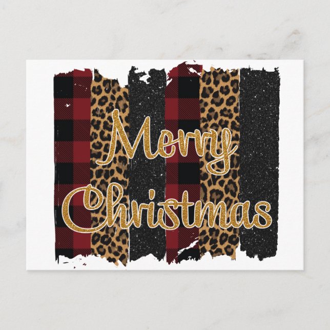 Carte Postale Joyeux Noël (Devant)