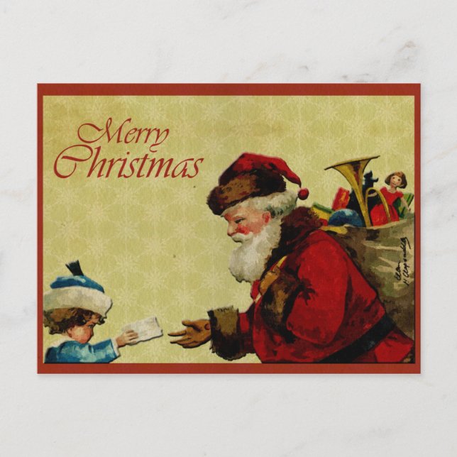 Carte Postale Joyeux Noël (Devant)