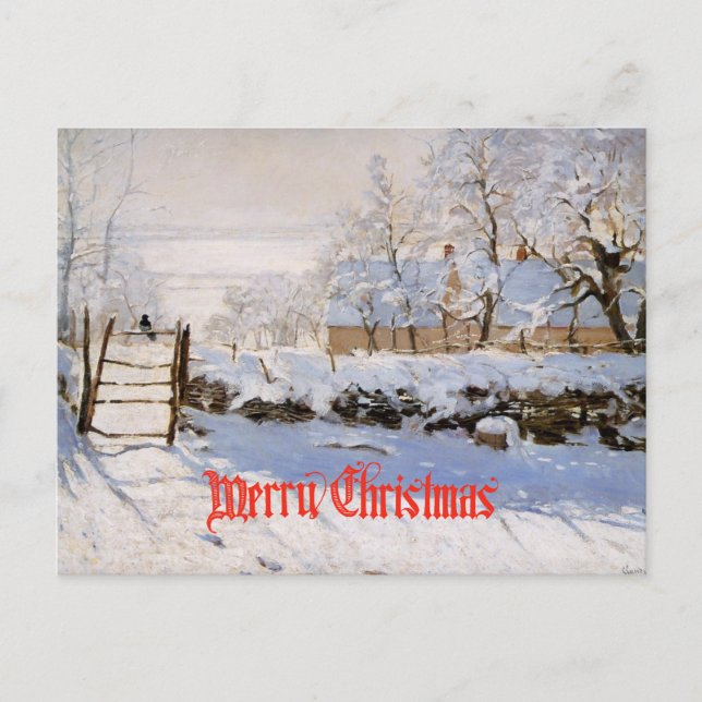 Carte Postale Joyeux Noël,    (Devant)