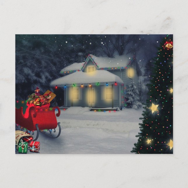 Carte Postale Joyeux Noël  (Devant)