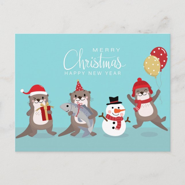 Carte Postale Joyeux Noël (Devant)