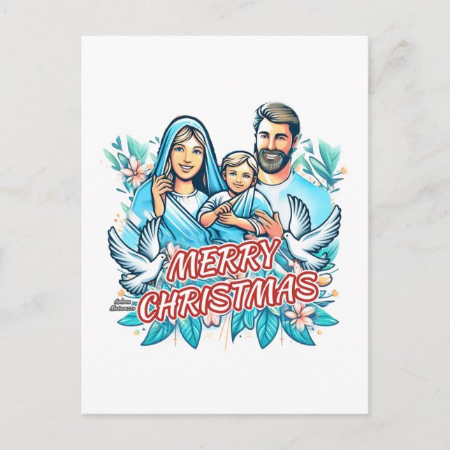 Carte Postale Joyeux Noël (Devant)