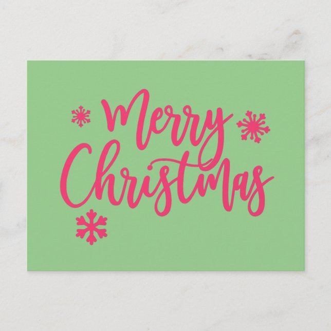 Carte Postale Joyeux Noël (Devant)