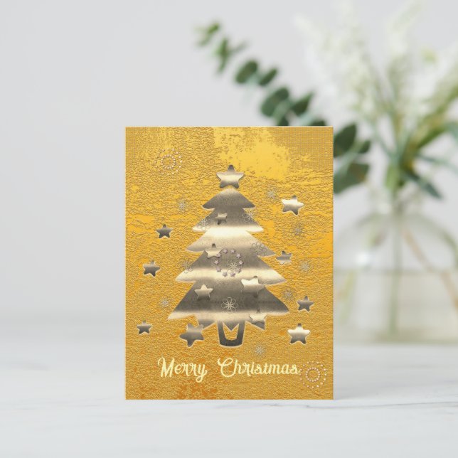 Carte postale Joyeux Noël (Debout devant)