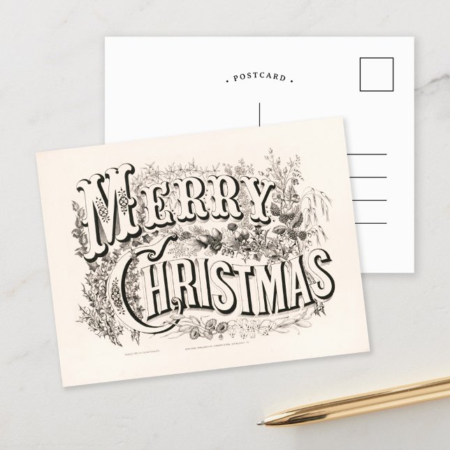 Carte Postale Joyeux Noël (Créateur téléchargé)