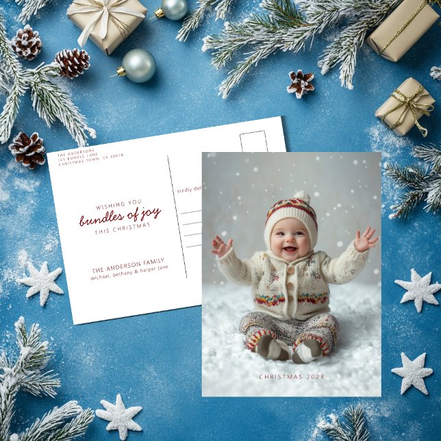 Carte postale Joyeux Noël (Créateur téléchargé)