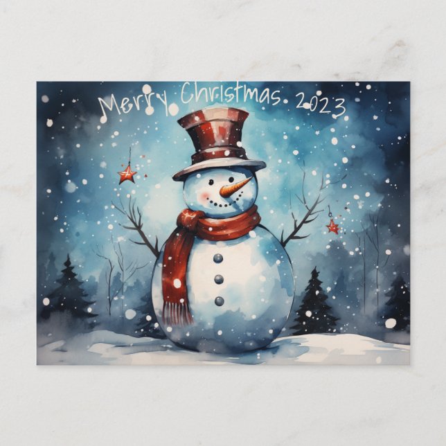 Carte Postale Joyeux Noël (Devant)