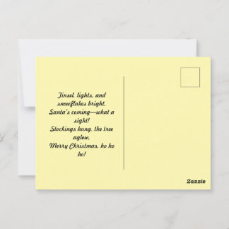 Carte Postale Joyeux Noël