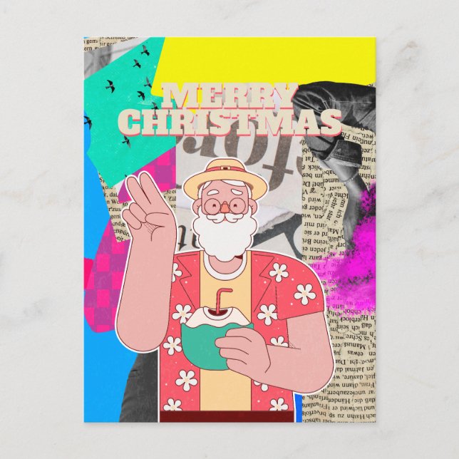 Carte Postale Joyeux Noël 2024 (Devant)