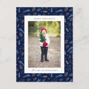Carte Postale Joyeux Noël AJOUTEZ LA PHOTO DE VOTRE FAMILLE C