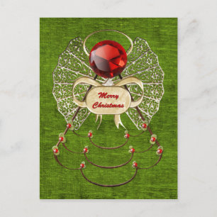 Carte postale Joyeux Noël Angel