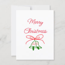 Joyeux Noël arc rouge vert cloches sonneries éléga