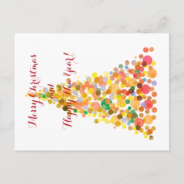 Carte postale Joyeux Noël Bonne année! (Devant)