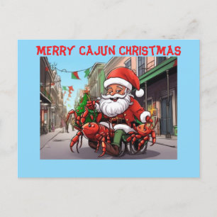 Carte Postale Joyeux Noël Cajun