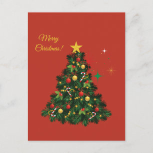 Carte Postale Joyeux Noël classique