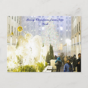 Carte Postale Joyeux Noël de New York
