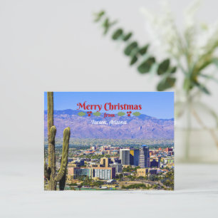 Carte Postale Joyeux Noël de Tucson, Arizona,