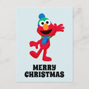 Carte Postale Joyeux Noël d'Elmo