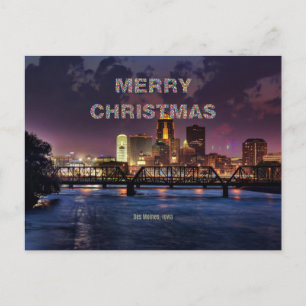 Carte Postale Joyeux Noël depuis Des Moines