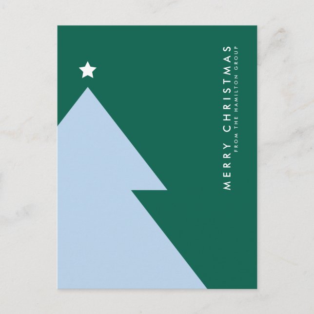 Carte Postale JOYEUX NOËL Entreprise d'affaires Entreprise (Devant)