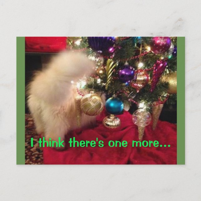 Carte Postale Joyeux Noël et Bonne Année (Devant)