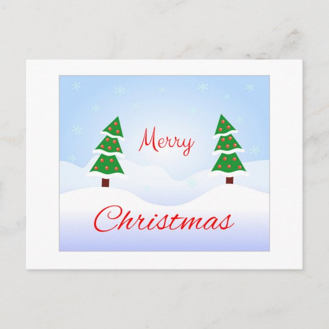 Carte Postale Joyeux Noël et une bonne année ! (Devant)