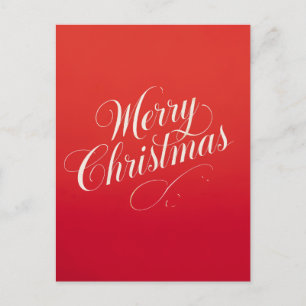 Carte Postale Joyeux Noël Nouvel An Période des Fêtes