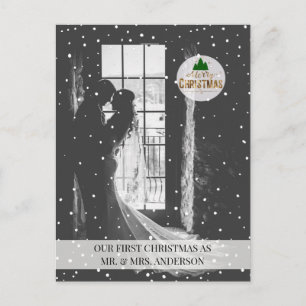 Carte Postale "Joyeux Noël !" Photo Karte Schneeflocken