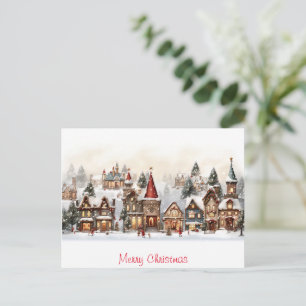 Carte Postale Joyeux Noël vintage