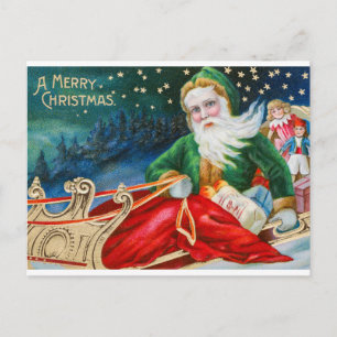 Carte Postale Joyeux Noël vintage