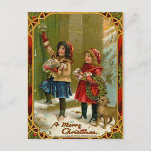 Carte postale Joyeux Noël vintage