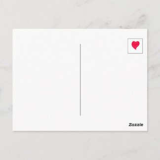 Carte Postale Joyeux Nouvel An ~coeur de ruban ~