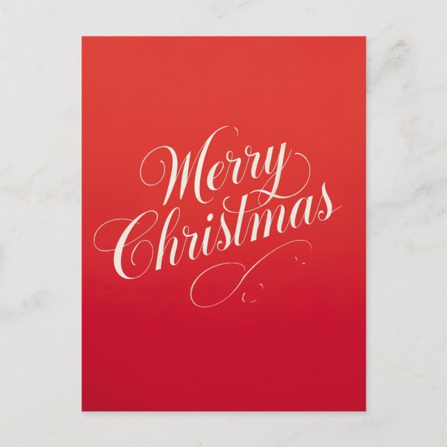 Carte Postale Joyeux Nouvel An Joyeux Noël Période des Fêtes (Devant)