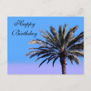 Joyeux Anniversaire Arbre Cartes Postales Pas De Quantite Minimum Zazzle